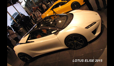 Lotus Elise (2.0 litre, inline 4, 320 PS) 2015